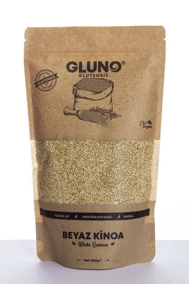 Gluno Glutensiz Beyaz Kinoa 500 gr