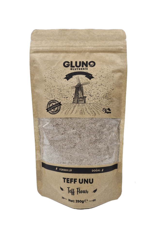 Gluno Glutensiz Teff Unu 250 gr
