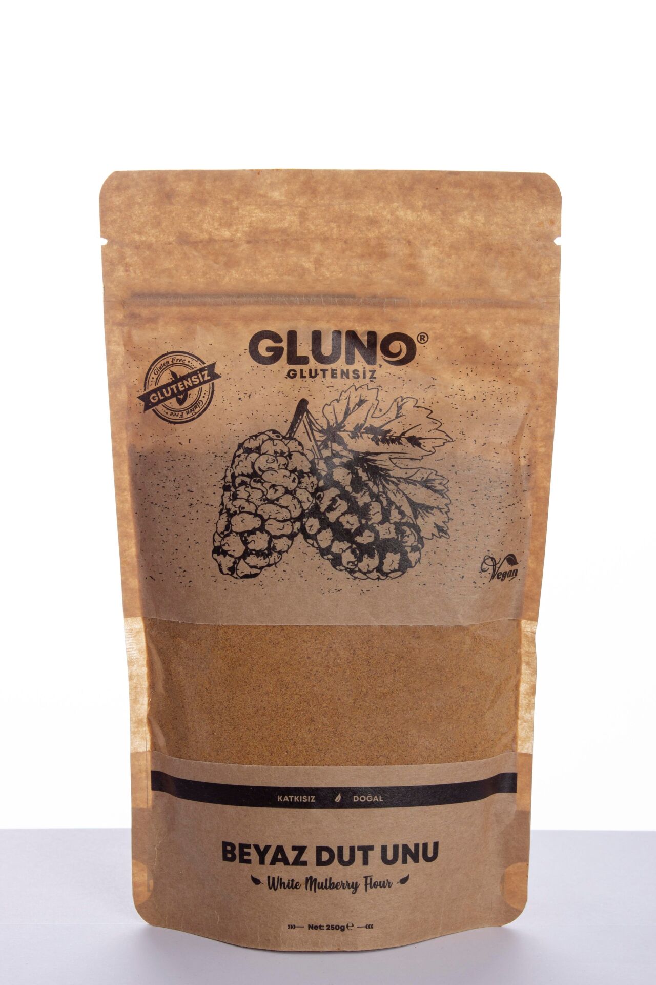 Gluno Glutensiz Beyaz Dut Unu 250gr