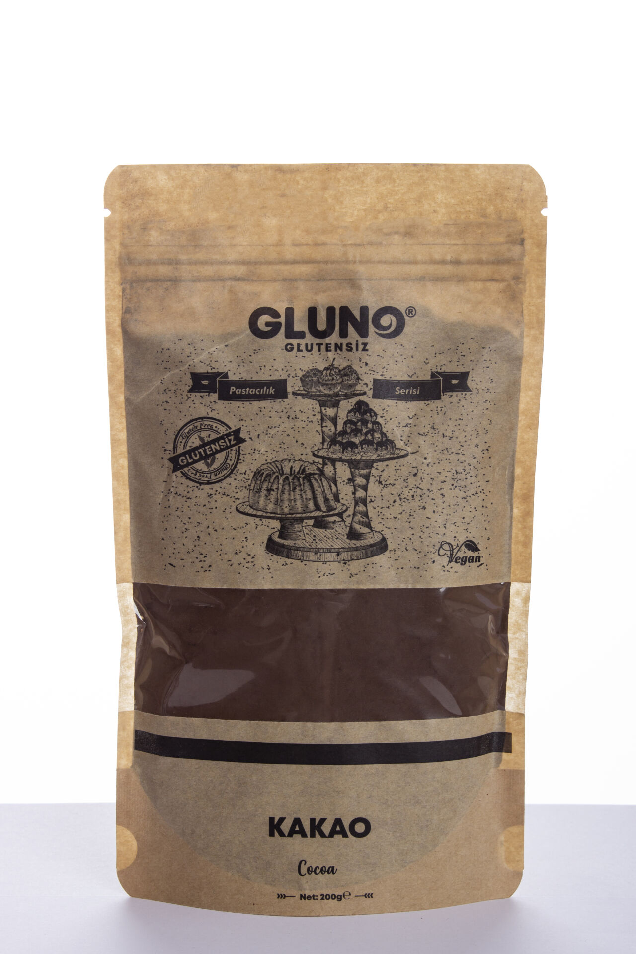Gluno Glutensiz Kakao 200 Gr