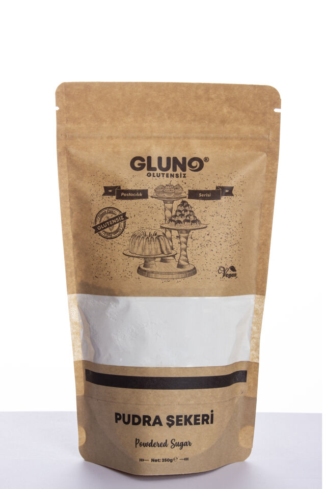Gluno Glutensiz Pudra Şekeri 250 Gr