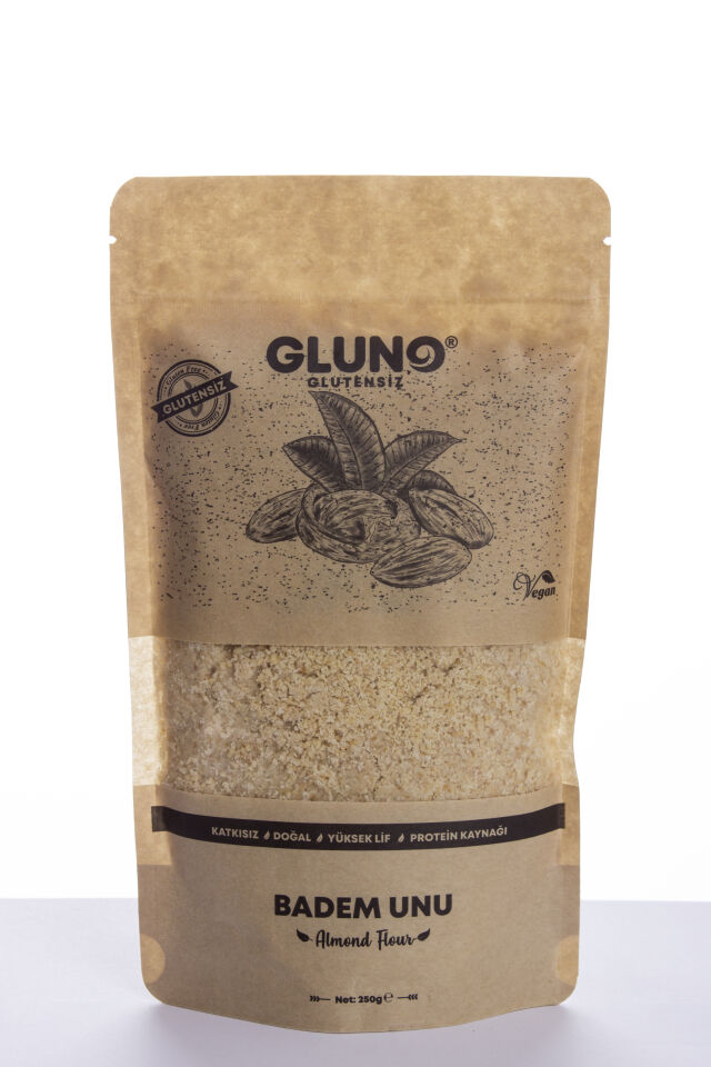 Gluno Glutensiz Badem Unu 250 Gr