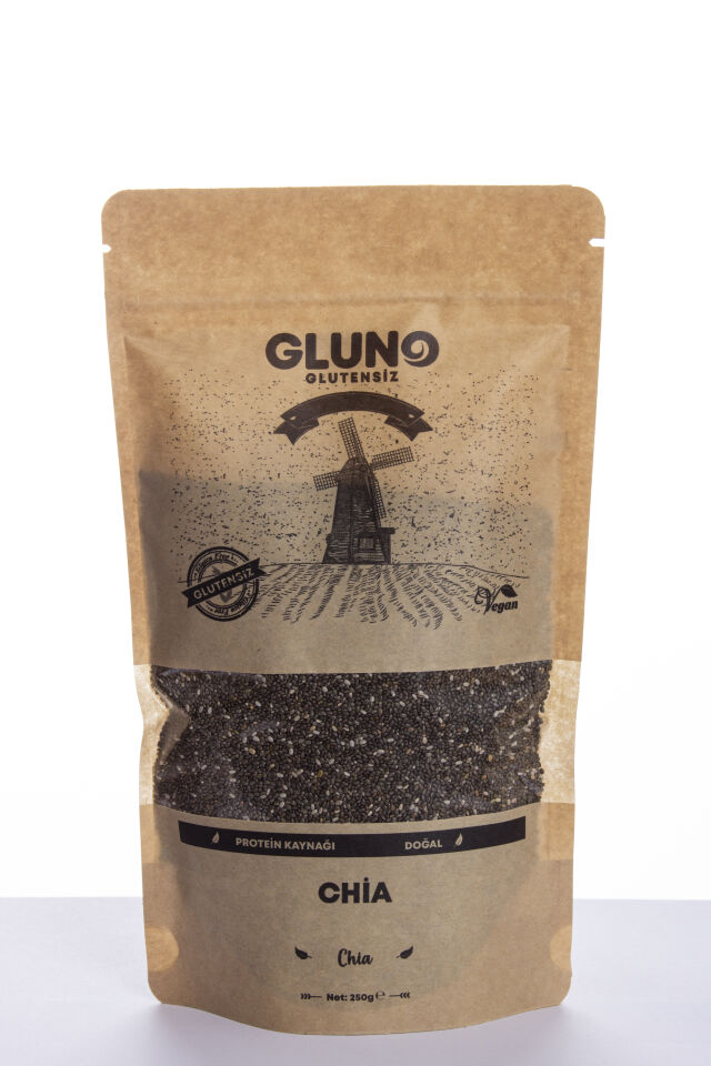 Gluno Glutensiz Chia 250 Gr