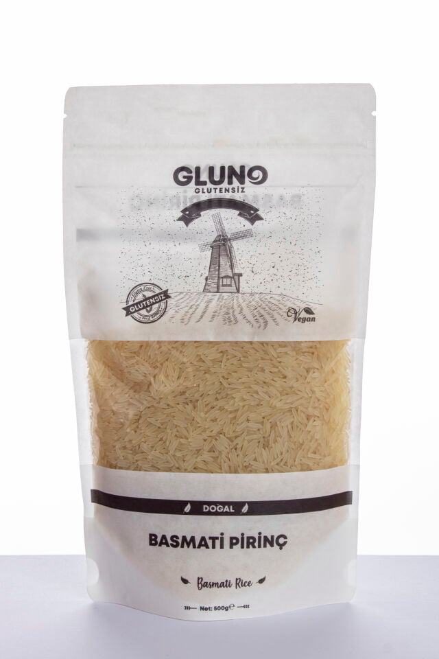 Gluno Glutensiz Basmati Pirinç 500 Gr