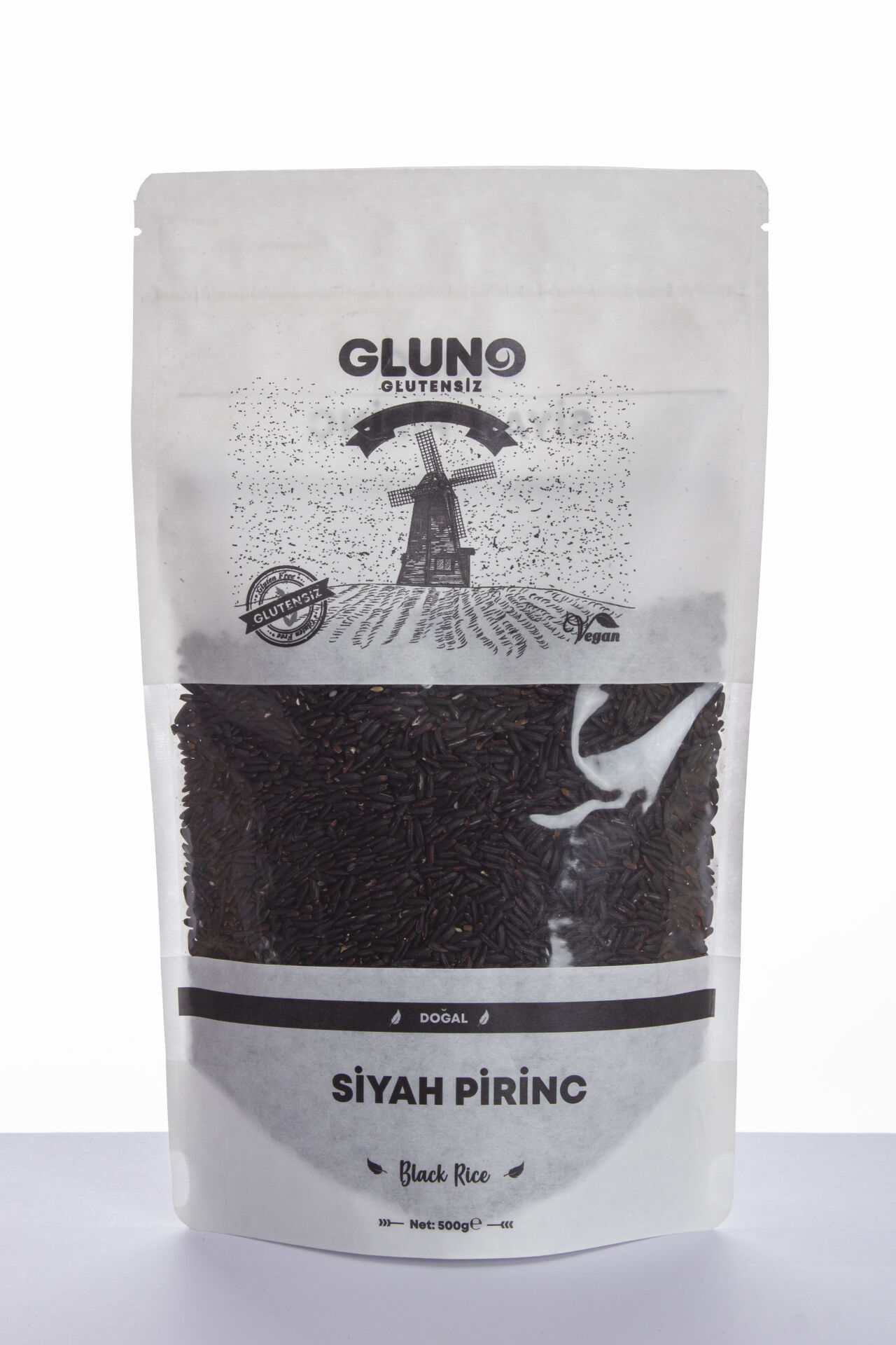 Gluno Glutensiz Siyah Pirinç 500 Gr