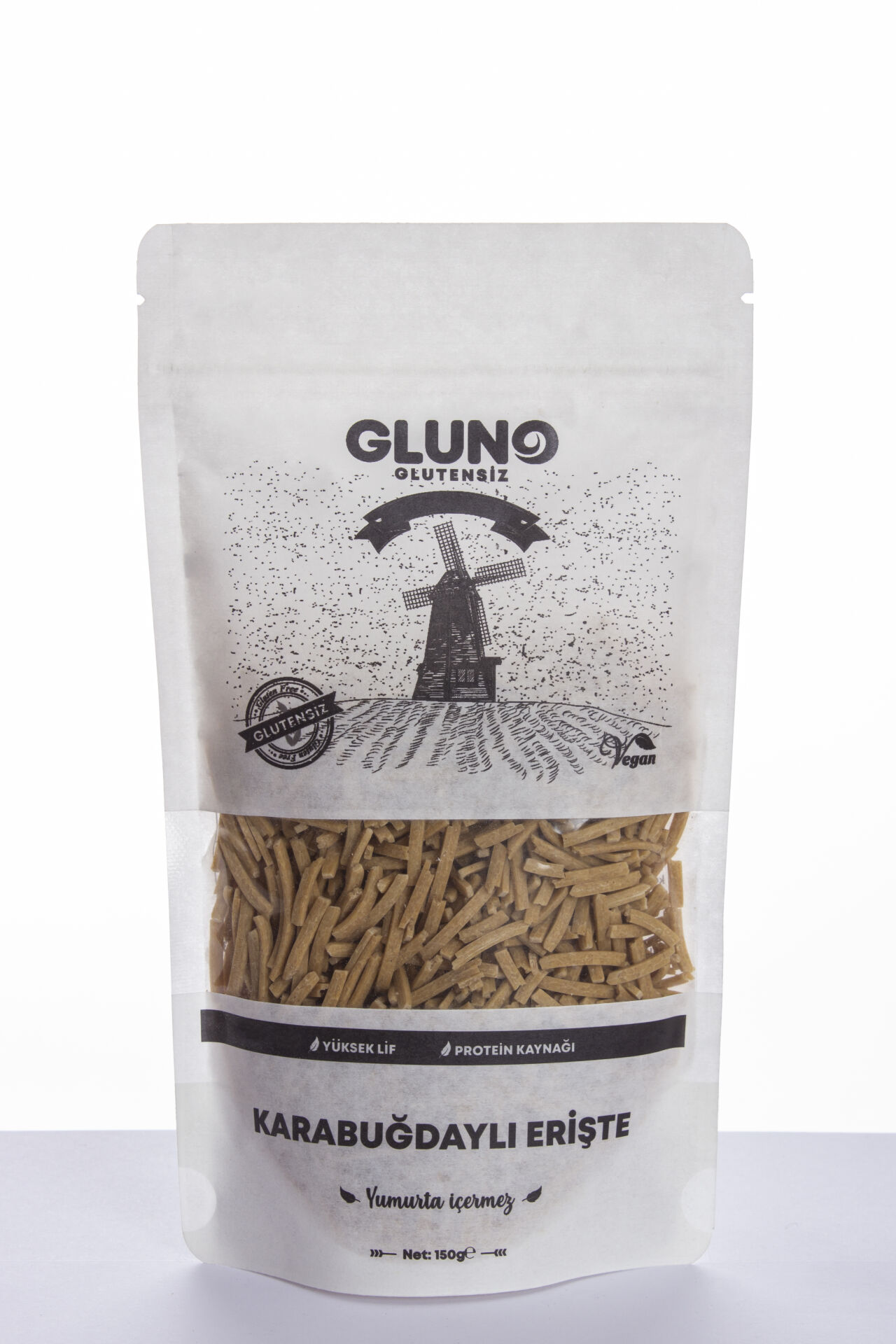 Gluno Glutensiz Karabuğdaylı Erişte 150 Gr