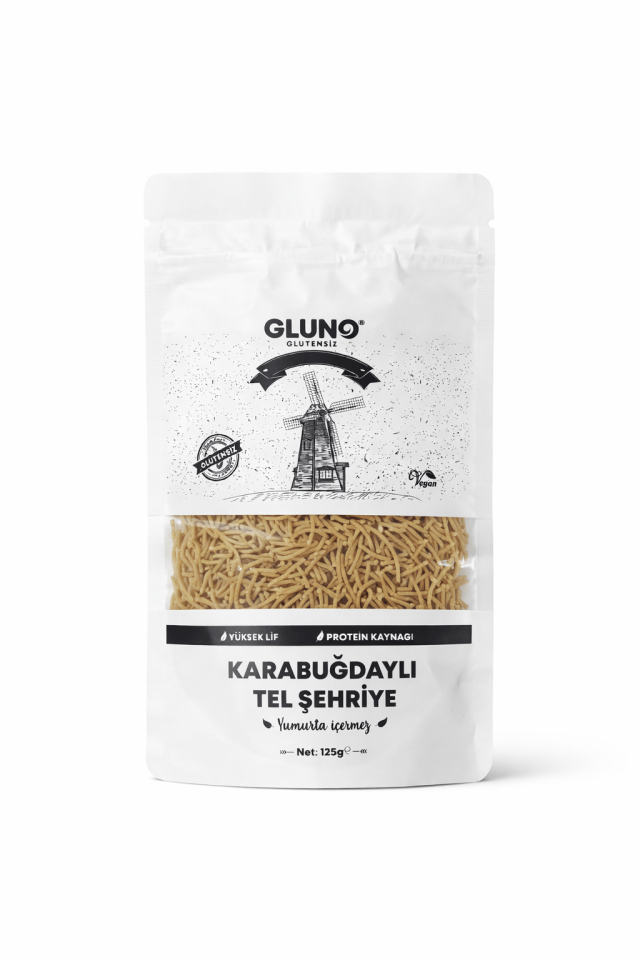 Gluno Glutensiz Karabuğdaylı Tel Şehriye 125g